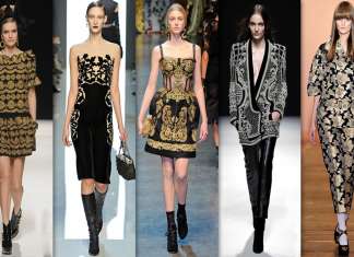 Barok Siyah ve Altın Rengi Trendi