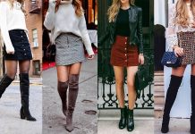 Kış Mevsimi İçin Mini Etek Kombin Önerileri